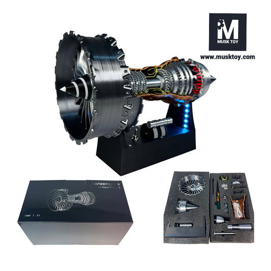 Musk Toy™ TR900 Turbofan engine DIY model (28cm / 11in)